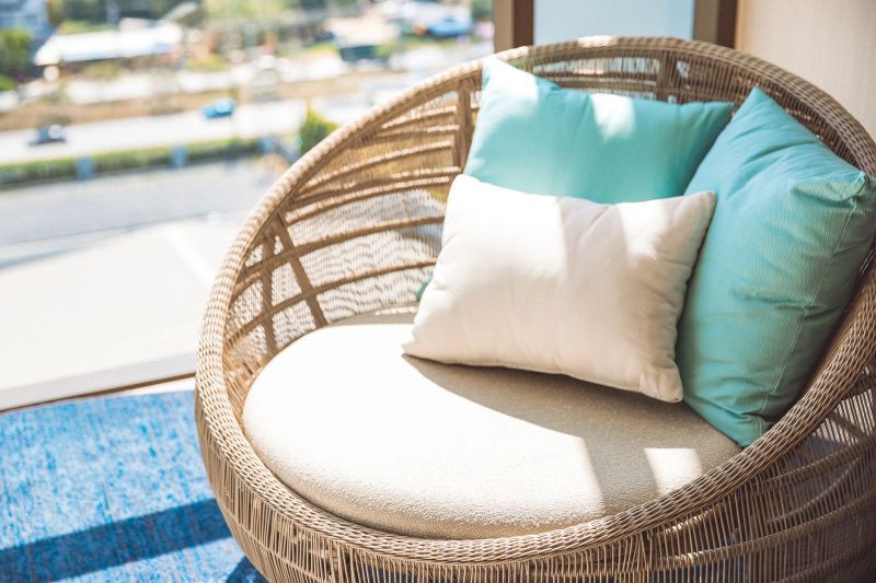 Wicker Furniture Repair detail