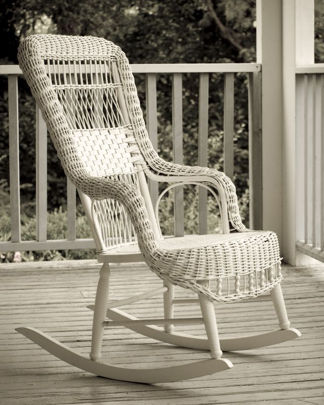 Wicker Furniture Repair detail